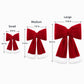 Velvet Bow Decoration for Trees Wreaths and Parties