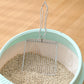 Stainless Steel Cat Litter Scoop - Heavy Duty Metal Sifter with Deep Shovel
