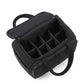 Travel Makeup Bag with Dividers and Carry Handles
