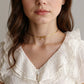 Bow Accent Chain Necklace Minimalist Ribbon Design Delicate Lightweight Jewelry