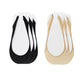 Low Cut No Show Liner Socks with Non-Slip 3D Silicone Heel Grip Pack of 6 Pairs