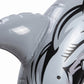 Shark-Shaped Inflatable Pool Float with Tail Design Durable PVC Swim Ring Float for Pool Beach Lake 34x34.2in