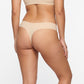 2 Pack Seamless Hipster and Thong Underwear Set