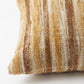 Textured Woven Striped Square Decorative Throw Pillow Cover