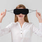 Dual-Sided Cooling and Warm Sleep Eye Mask with Adjustable Strap and Light Blocking Design