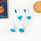 6pk Ankle Athletic Socks - Breathable Cushioned Sports Socks for Running, Gym & Casual Wear