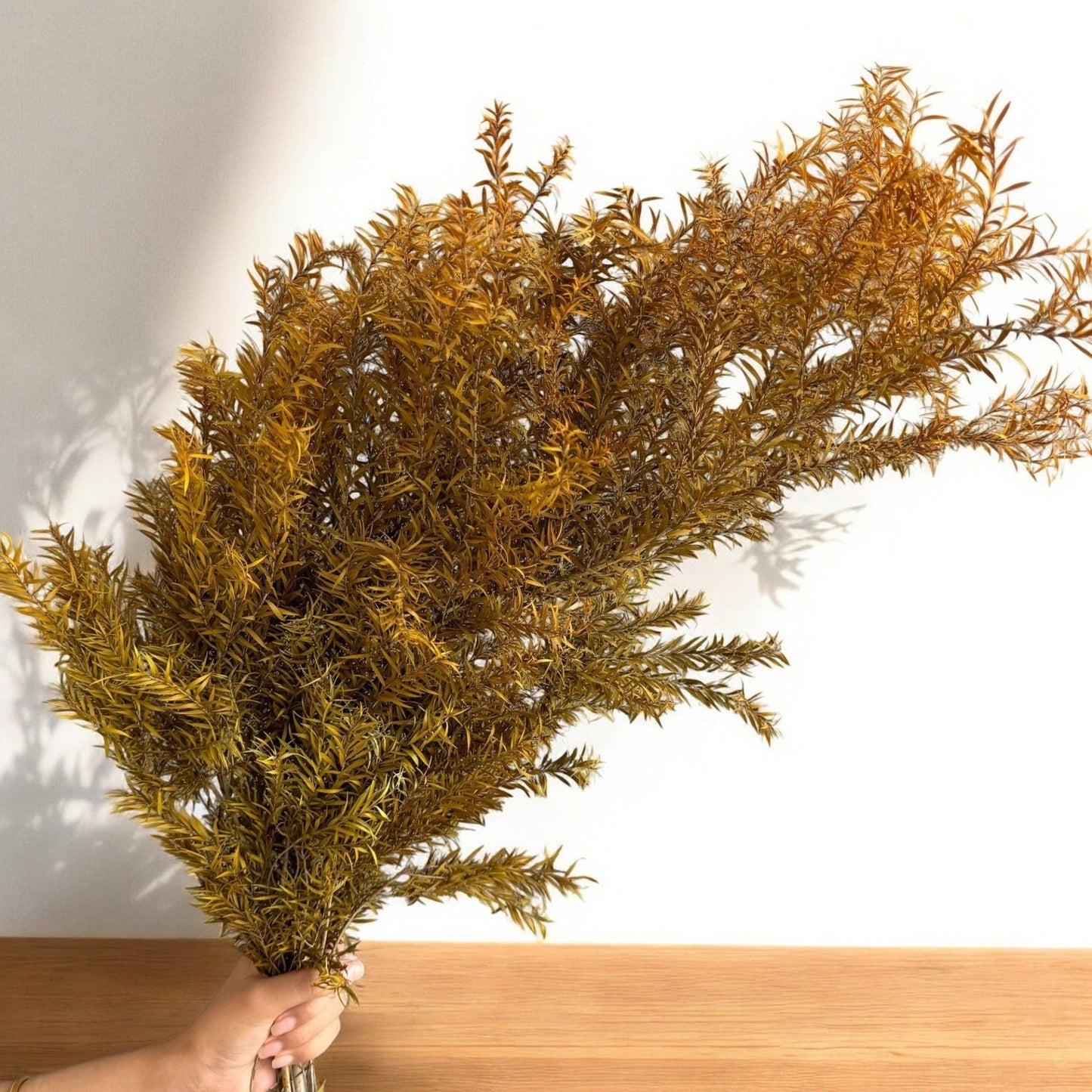 Dried Flowers Rosemary Branch Arrangement for Home Decor, 29.5 Inches