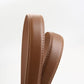 Skinny Waist Belt Thin Dress Belt with Rounded Metal Buckle 39.4 in