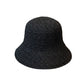 Crochet Bucket Sun Hat with Open Weave Texture and Flexible Brim Design