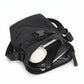 Water Resistant Nylon Crossbody Bucket Bag Adjustable Strap Multi Pocket Everyday Travel Bag