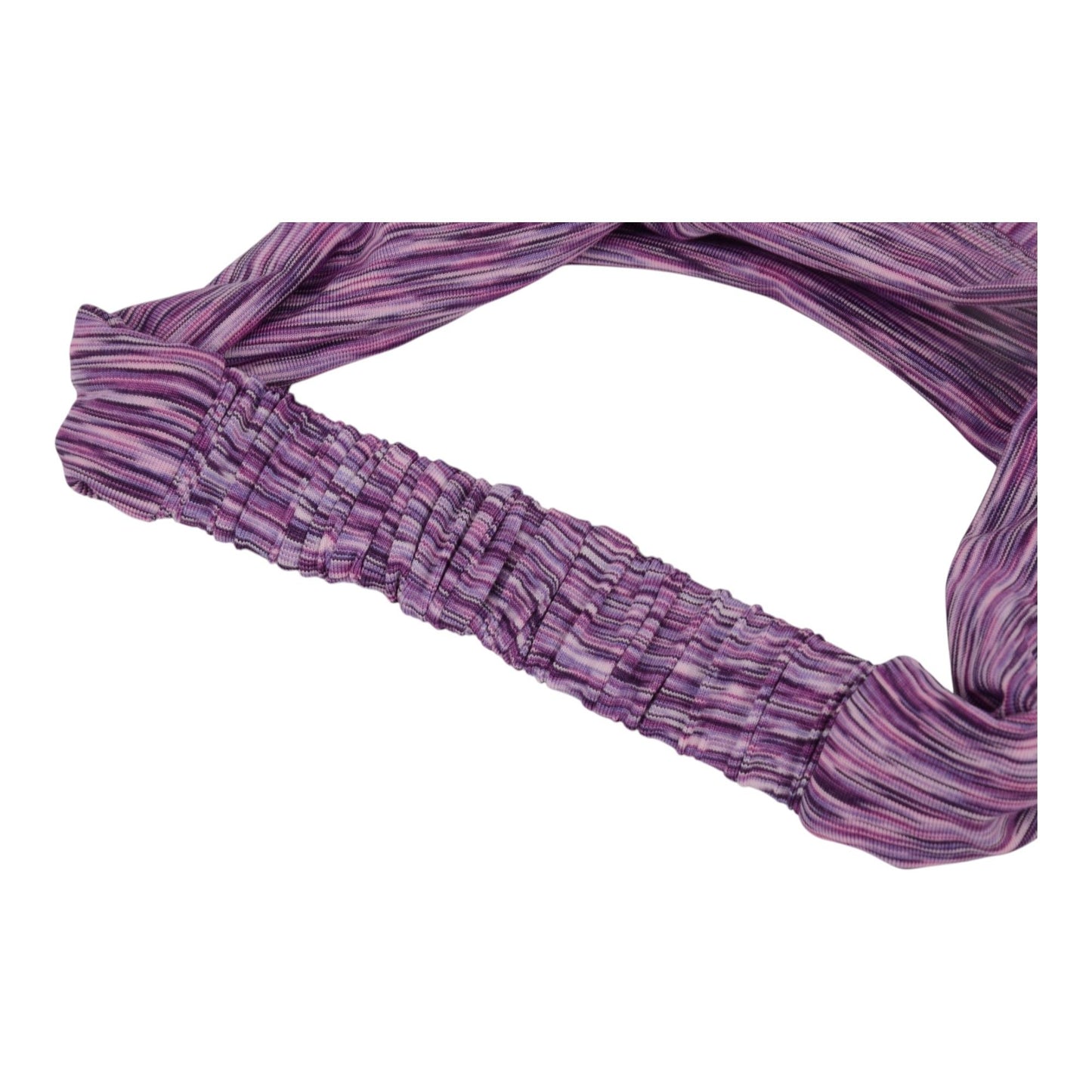 Stretchy UV Protection Sports Visor Hat Lightweight Rainbow Stripe Design for Hiking Beach Running Outdoor Travel