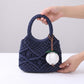 2-Piece Womens Faux Leather Bag Charm with Cord Loop Leaf Accent and Textured Stitch Detail