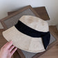 Wide Brim Sun Hat with Bow Accent
