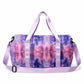 Mesh Duffel Bag with Top Handles Adjustable Shoulder Strap Lightweight Gym Travel Weekender Tote