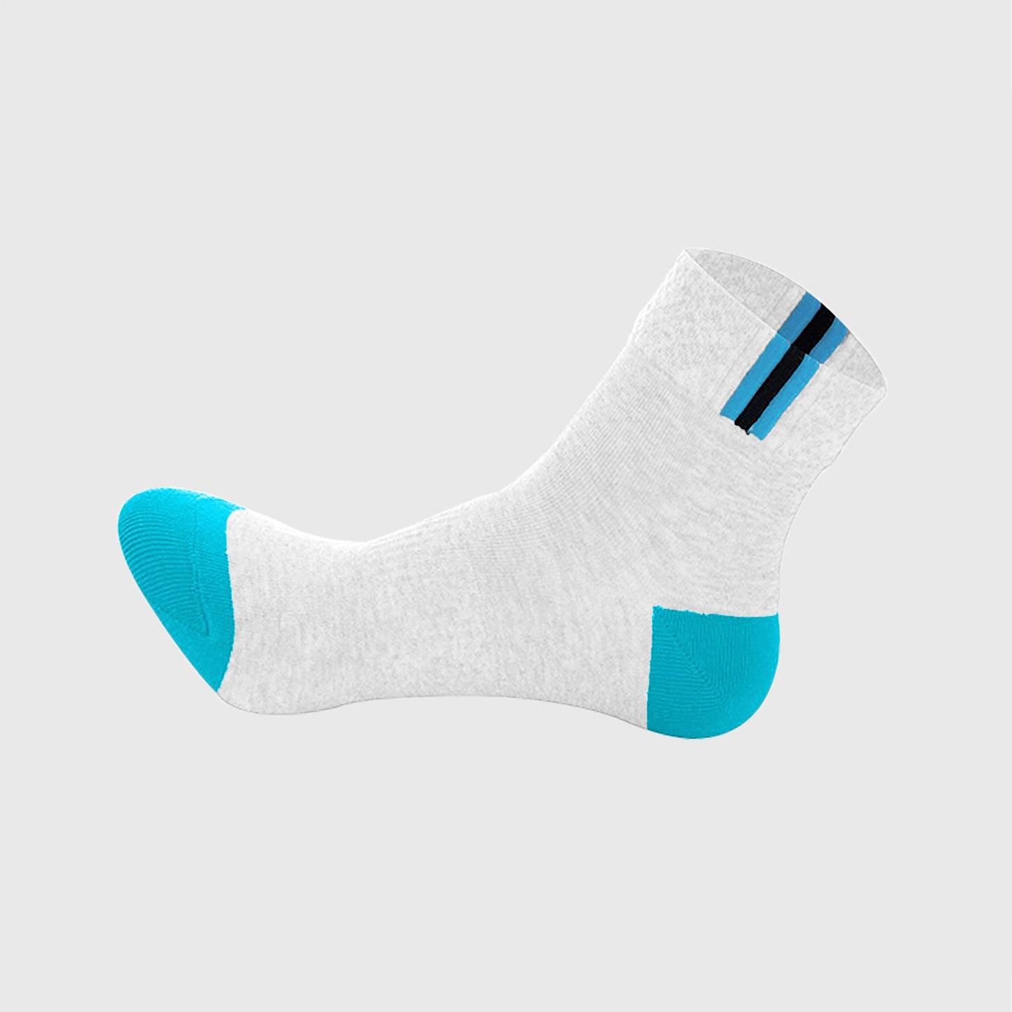 6pk Ankle Athletic Socks - Breathable Cushioned Sports Socks for Running, Gym & Casual Wear