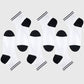 Men's 6pk Striped Casual Breathable Cotton Ankle Socks