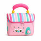 Kids Cartoon Lunch Bag with Padded Handle and Zipper Closure