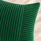 2 Pack Soft Corduroy Throw Pillow Covers 18 x 18 Inch and 12 x 20 Inch