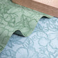 6 Piece Floral PVC Placemat Set Heat Resistant Wipe Clean Table Mats for Dining Table