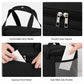 Insulated Lunch Tote Bag with Front Pocket Mesh Side Pockets and Dual Zipper