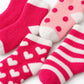 Fuzzy Crew Socks 4-Pair Set US 5-10.5 US 5-10.5
