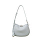 Crescent Leather Shoulder Purse with Adjustable Strap Multi Length Carry and Pebbled Finish