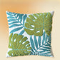 Canvas Throw Pillow 17.7*17.7 in Mixed Leaf Towel Design
