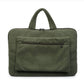 Corduroy Laptop Bag Large Capacity Work Tote with Front Zipper Pocket