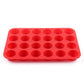 24-Cup Mini Muffin Pan - Non-Stick Bite-Sized Cupcake Mold for Baking