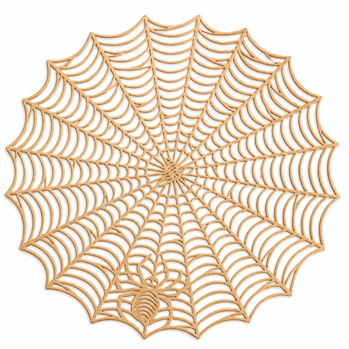 Halloween Spiderweb PVC Waterproof Non-Slip Placemat