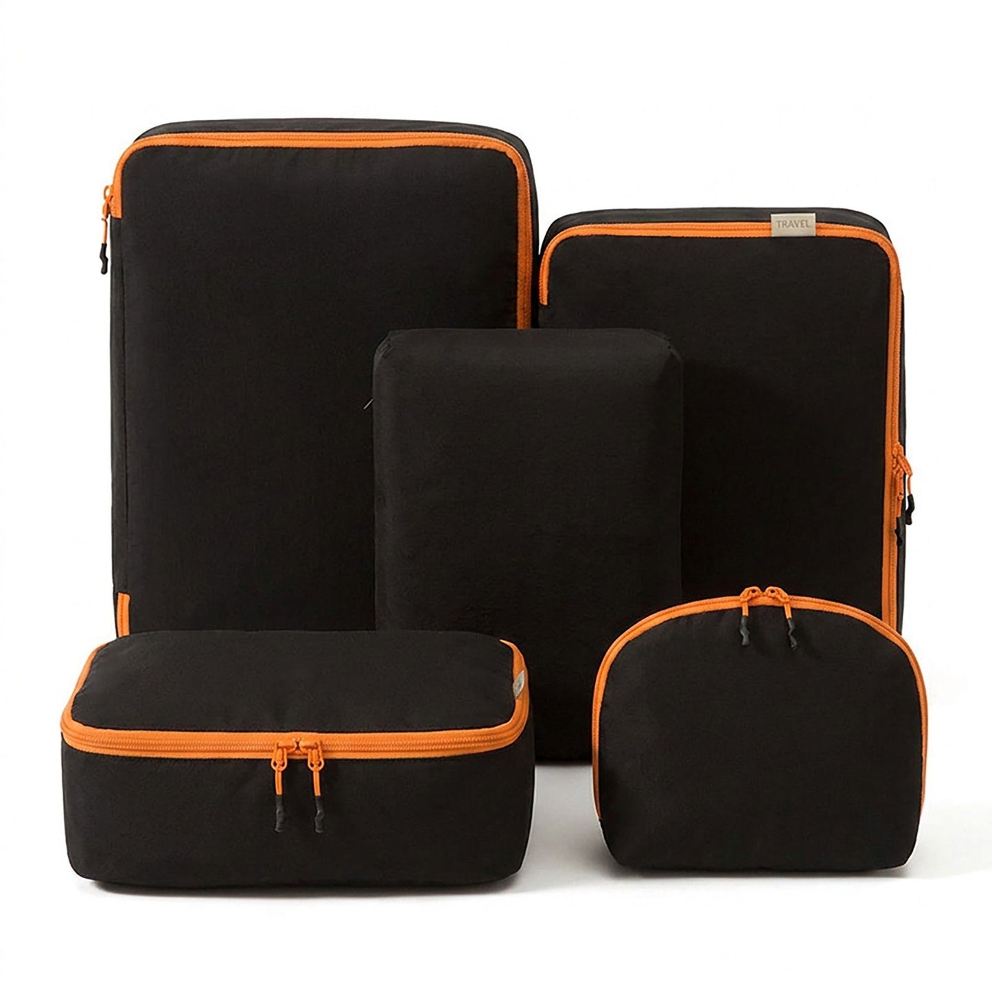 Travel Packing Cube Set Lightweight Zipper Storage Bags Luggage Organizer Multi Size Clothing Packing Set
