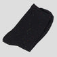 Chic Style Solid Speckled Crew Socks Non Slip Cotton for Casual 2 Pairs 4 Season