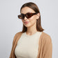 Cat Eye Sunglasses with Stylish Frame and Trendy Lenses