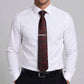 Men's Baroque Floral Tie Gift Set with Matching Pocket Square Cufflinks and Silver Tie Clip