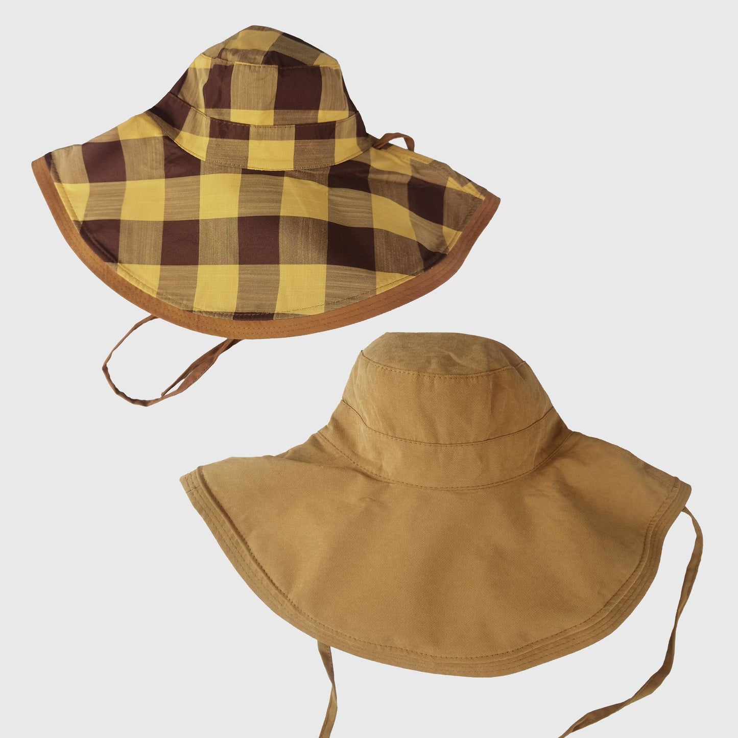 Women's Double-Sided Reversible Wide-Brim Sun Hat