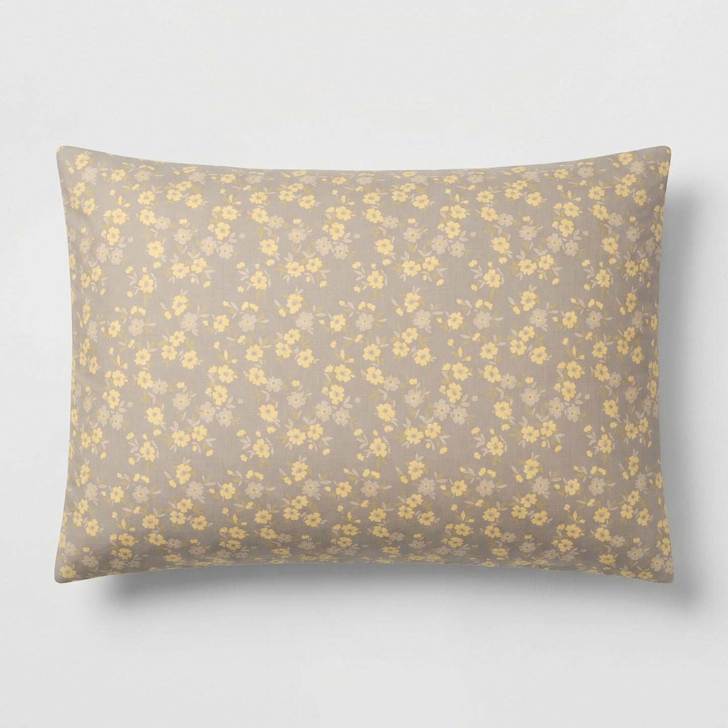 3-Piece Cotton Bedding Set with Duvet Cover and Pillowcases Soft Washed Fabric Small Floral Print Design