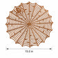 Halloween Spiderweb PVC Waterproof Non-Slip Placemat
