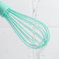 3-Piece Mini Silicone Whisk Set for Baking, Mixing and Kitchen Prep
