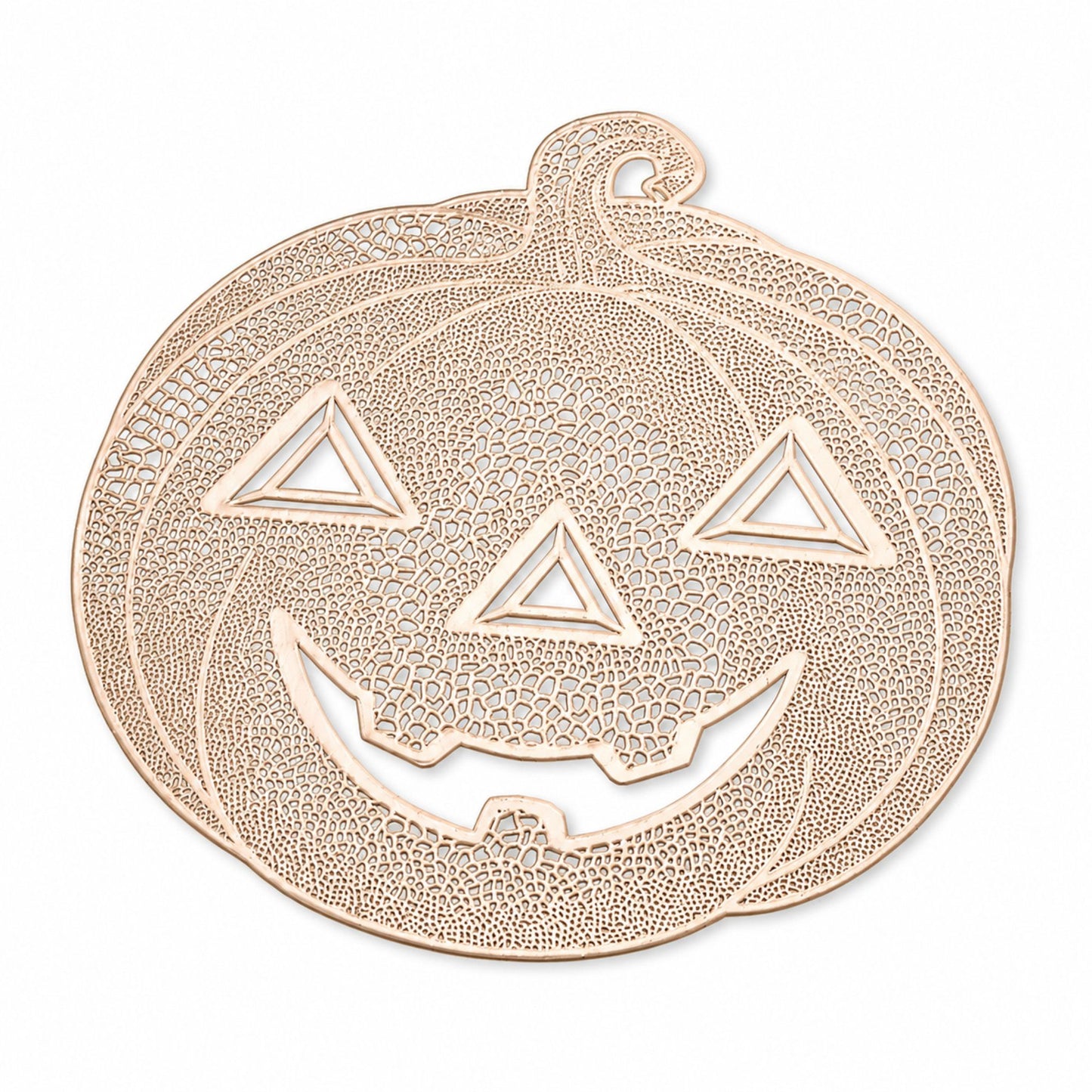 Halloween Pumpkin Cutout PVC Waterproof Non-Slip Placemat