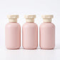 4 Piece Travel Toiletry Bottle Set with Zippered Pouch