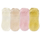 4-Pack Mesh Top Non-Slip Yoga Socks with Full Sole Grips and Breathable Lightweight Fabric
