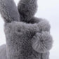 Fuzzy Bunny Slipper Boots