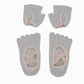 Yoga Socks and Gloves Set with Anti-Slip Grip for Pilates and Barre Workouts