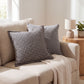 Houndstooth Woven Decorative Throw Pillow Cover Textured Square Cushion Cover with Hidden Zipper