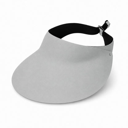 Foldable Packable Wide Brim Sun Visor Hat with Roll Up Travel Design