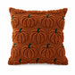 Textured Pumpkin Decorative Throw Pillow Cover for Sofa Bed Chair Fall Decor