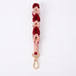 Knotted Macrame Wrist Strap with Swivel Clasp