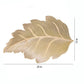 4 Pack Leaf Shaped PVC Placemats Washable Heat Resistant Table Mats
