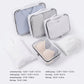 Travel Packing Cube Set with Mesh Organizer Bags Zipper Pouches Drawstring Storage Lightweight Luggage Set