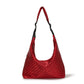 Large Nylon Polka Dot Shoulder Tote Bag